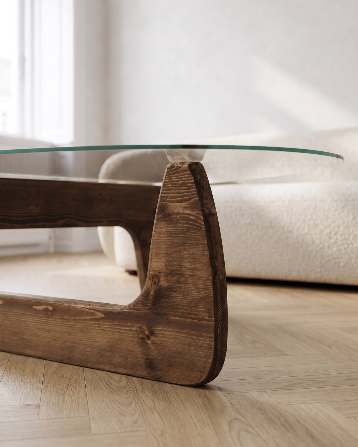 A sculptural base